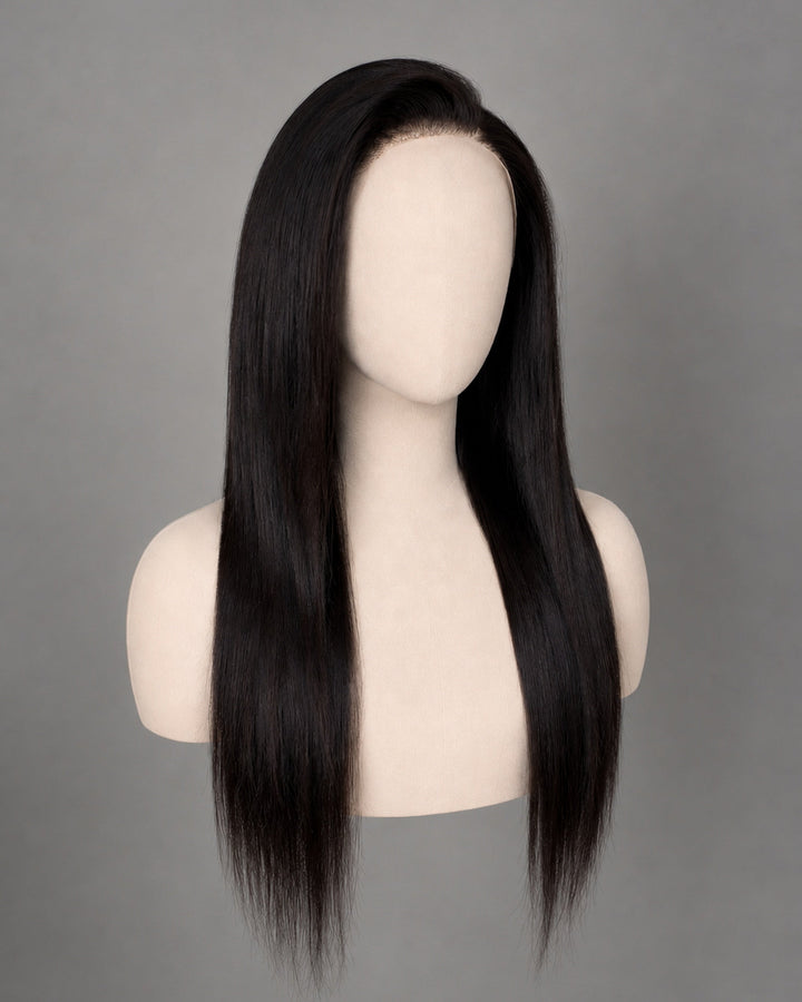 Straight Natural Wave premium human hair wig